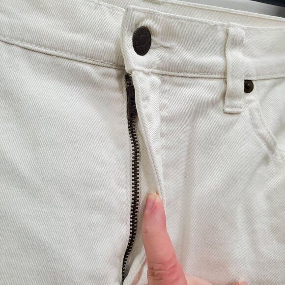 Lauren Ralph Lauren Jeans Co. Women's Vintage White Denim Straight Leg Size 12 - Picture 3 of 7